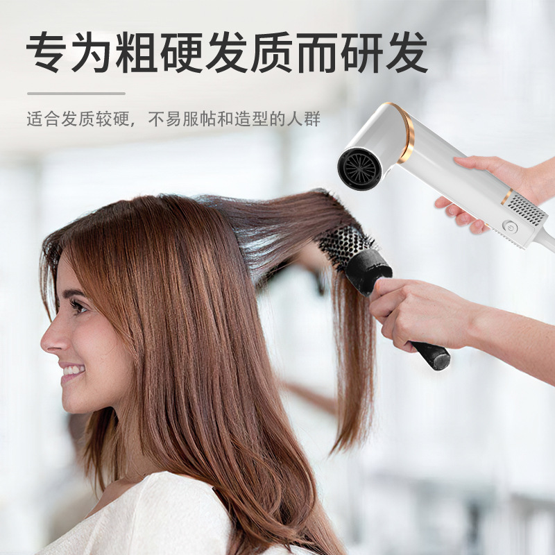 Cross-Border Wholesale Folding Hair Dryers, Negative Ion Household Hot Air Combs, Eight-In-One Curling Irons, Multi-Functional Hair Dryers details Picture