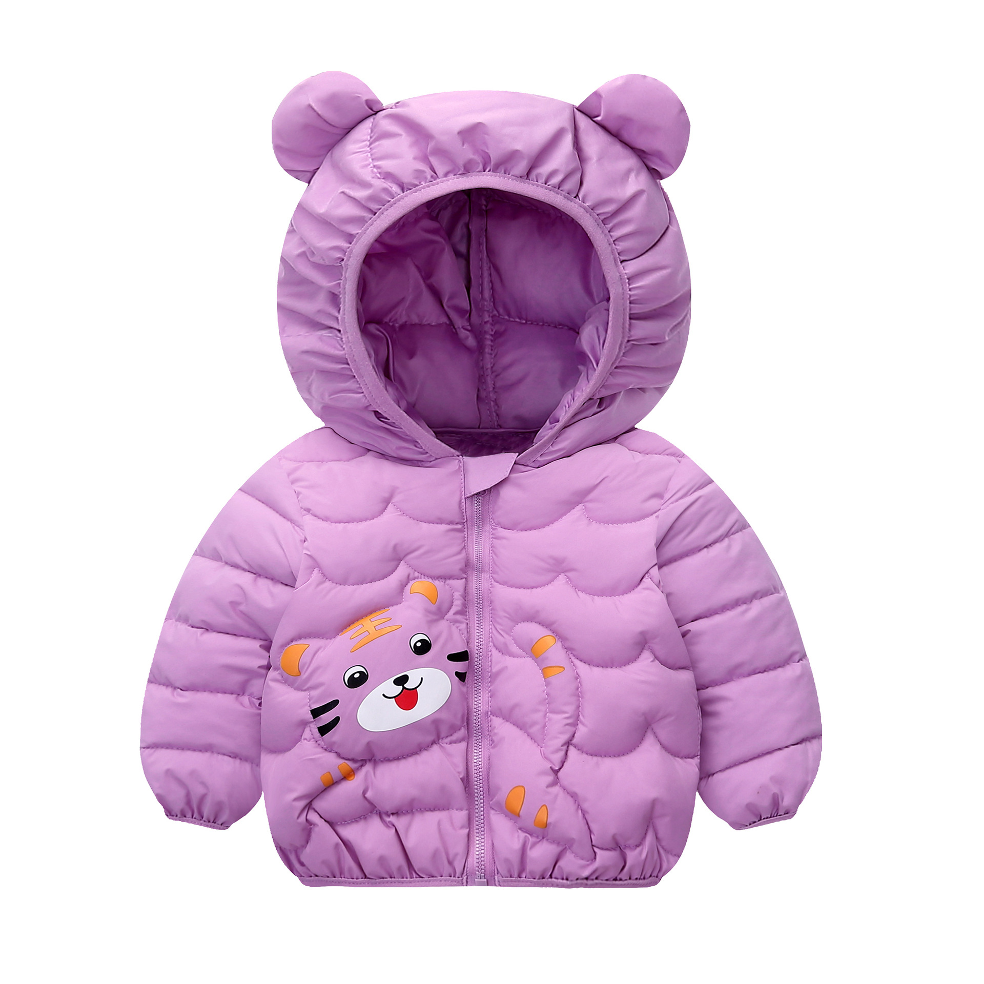 Children's lightweight down cotton-padded jacket 2022 new style cotton-padded jacket cartoon boys' and girls' cotton-padded jacket for small children and babies Application Scenario