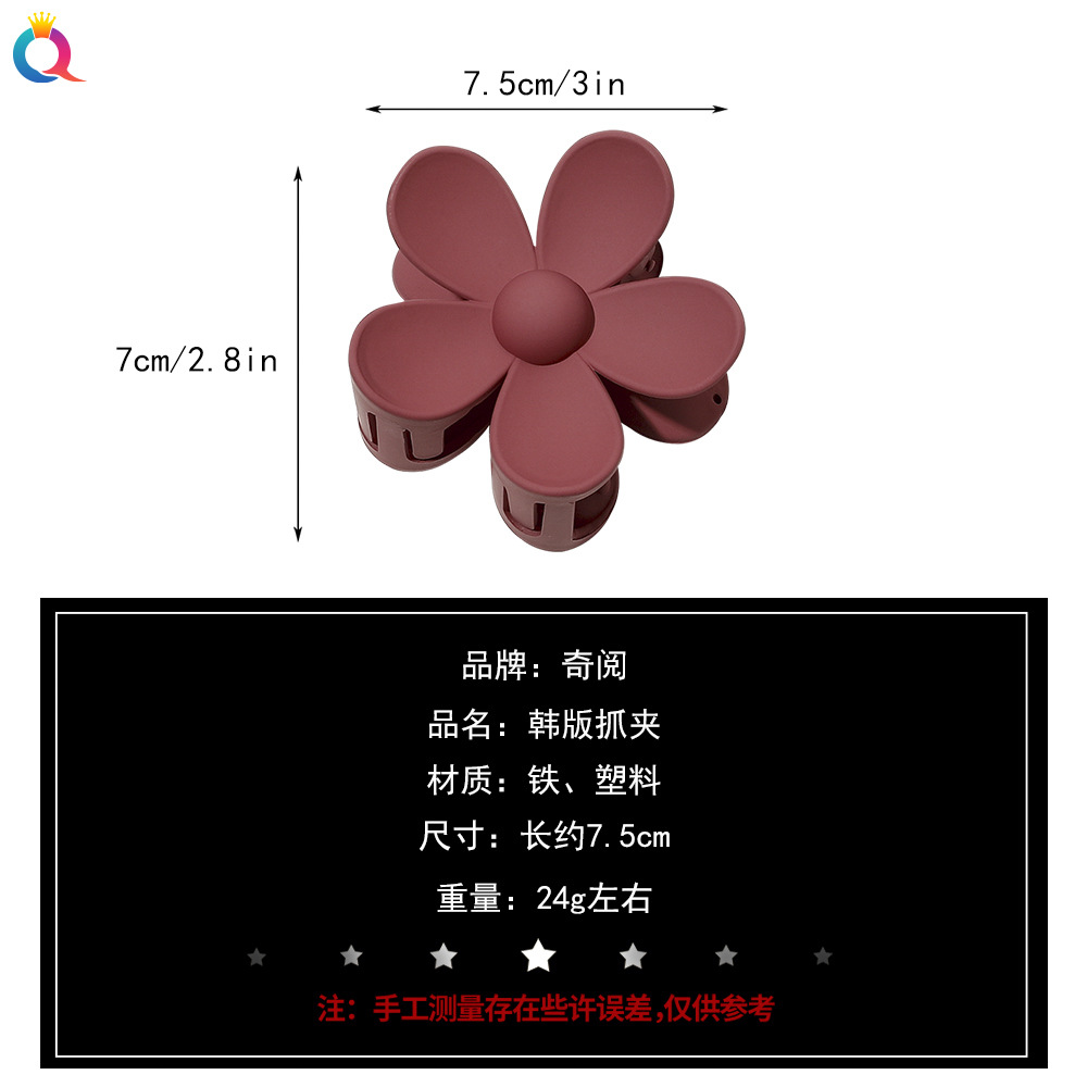 Qiyue Spring and Summer candy-colored hair clips, sweet flower hair clips, wholesale fresh hair clips, hair clamps, hair accessories pic 28