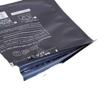Full English Mask Bag Disposable Star Mask Bag Transparent Self-Sealing Bag Sealed Bag Manufacturer Spot [For Foreign Trade] Item Picture