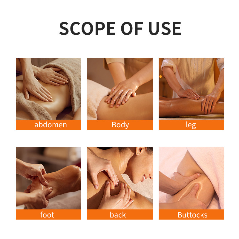 7-day foreign trade turmeric essential oil Massage for the whole body to unblock meridians, cross-border ginger Massage and Gua sha oil Body massage essential oil Specification image