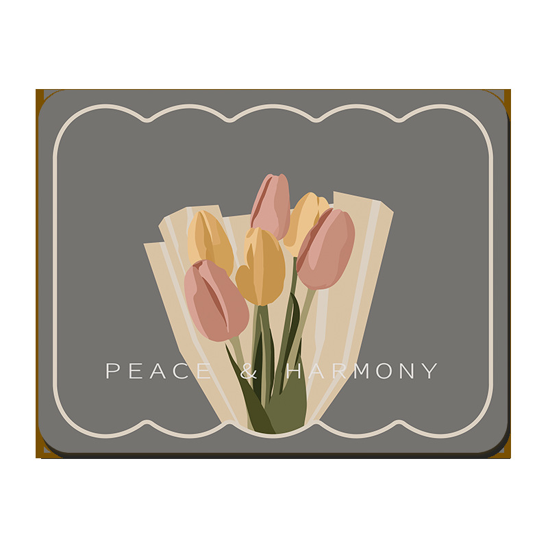 Toilet wash table drain mat toilet soap soap cup drain mat Bathroom quick dry absorbent coaster Item Picture