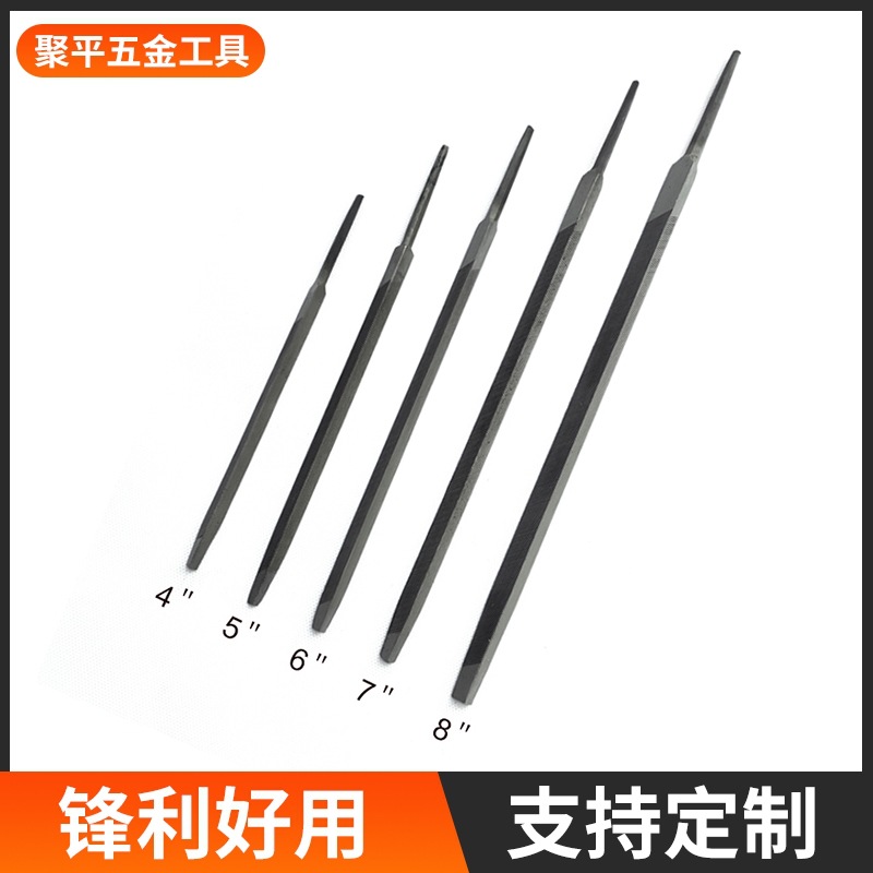 三角锉刀5寸6寸8寸三棱锉三角锉台湾德之助锉刀锯子修复工厂供应