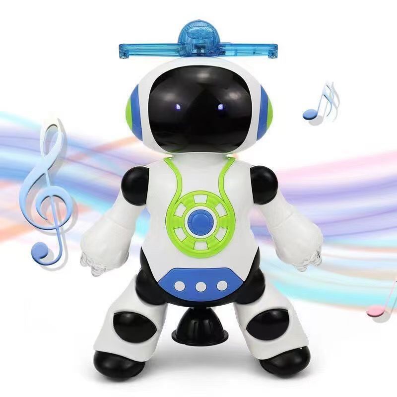 Children's singing and dancing robot, electric light, rotating, intelligent baby toy, 1-6 years old, a great comfort tool for kids Application Scenario