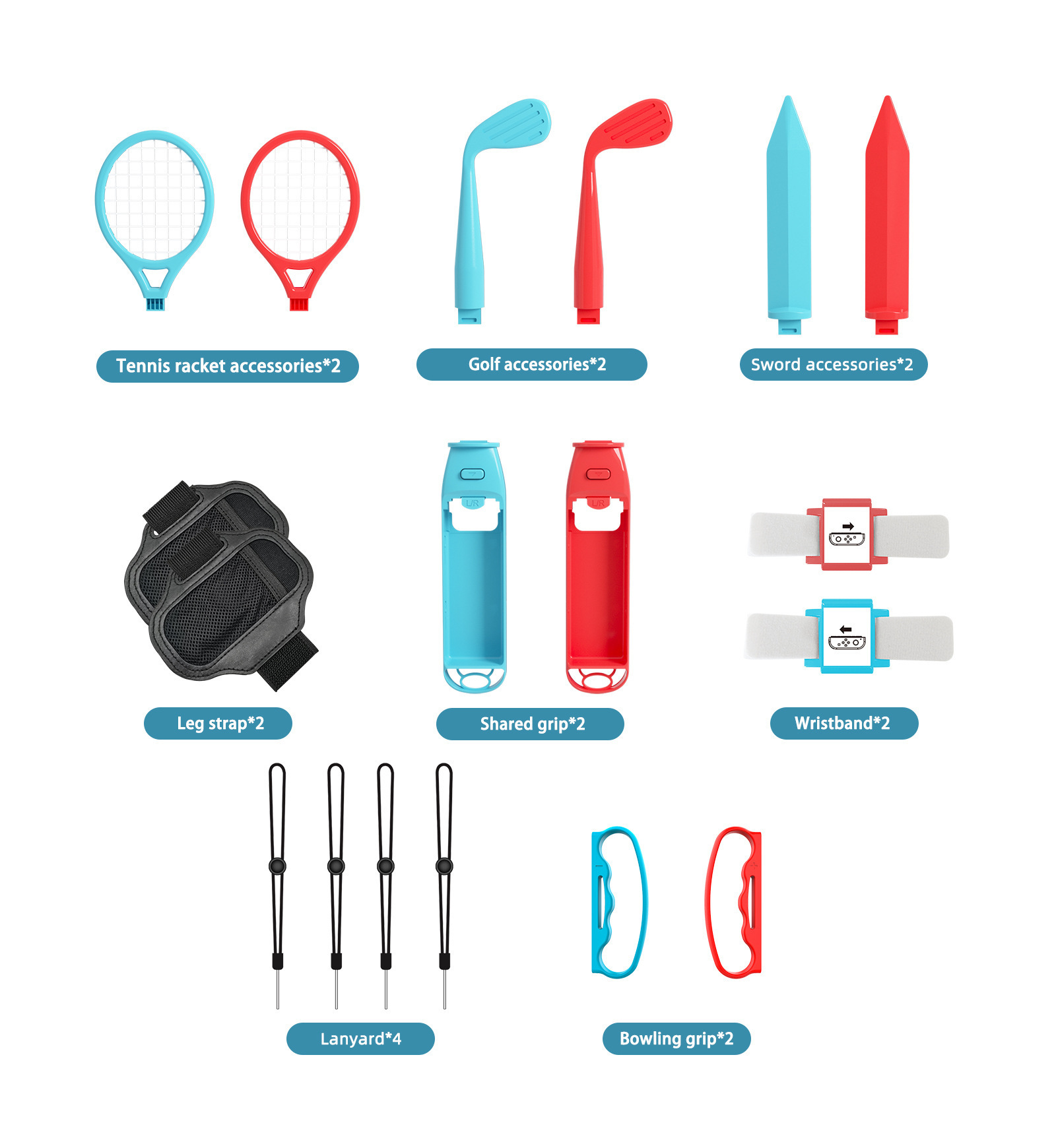 Motion-sensing sports game set, handle, wristband, strap, lightsaber, tennis racket Application Scenario