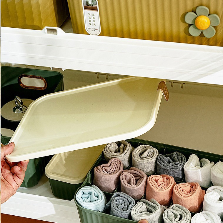 Thickened Sundries Storage Basket Clothes Underwear Storage Box Living Room Balcony Storage Basket Bathroom Storage Basket Wholesale details Picture