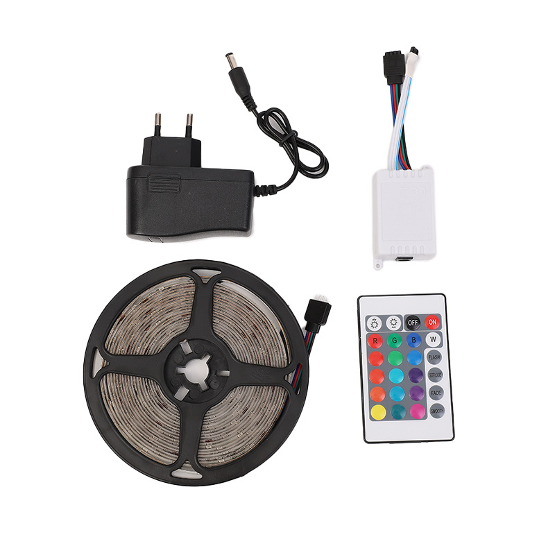 Led Light Belt 12V Light Belt 2835Rgb2835 Set Of Colorful 60 Light Christmas Light Belt Item Picture