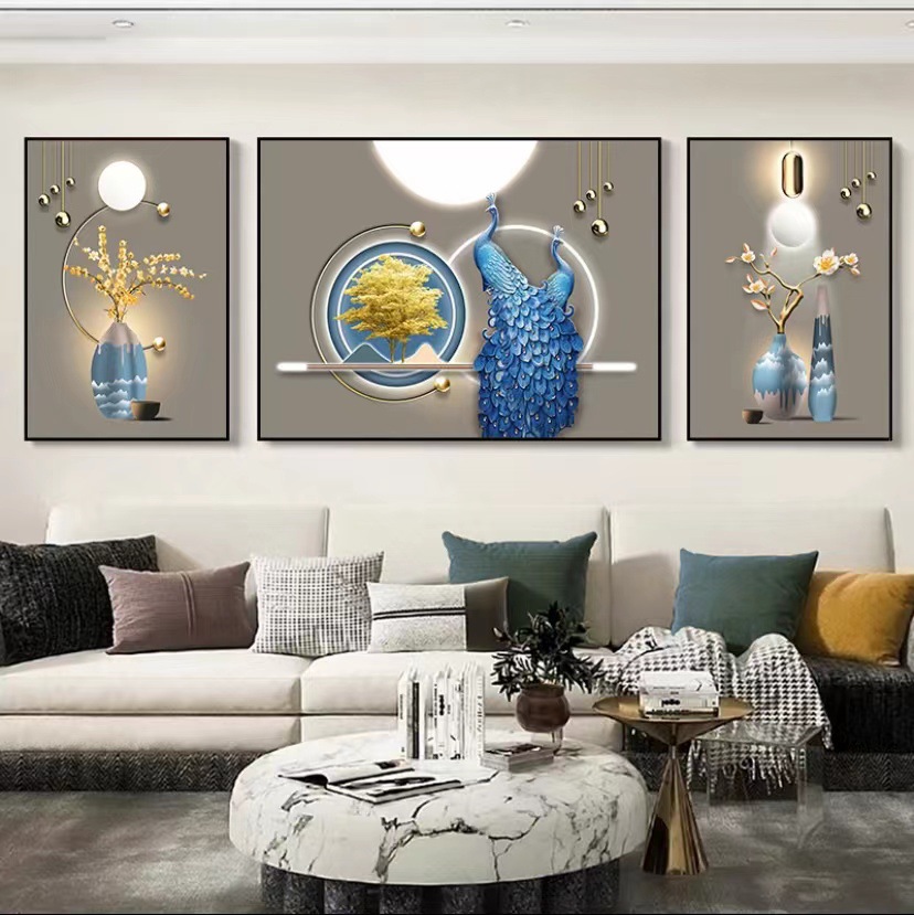 现代装饰画实物图