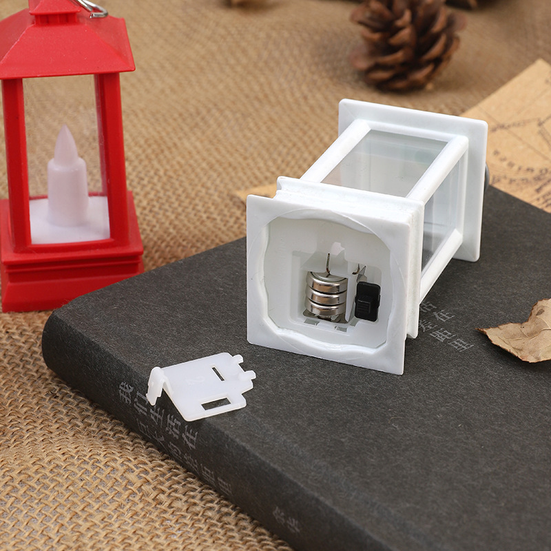Halloween Small Wind Lamp Retro Mini Small Oil Lamp Plastic Led Electronic Candle Lamp Candlestick Decoration Manufacturers Direct Sales Application Scenario