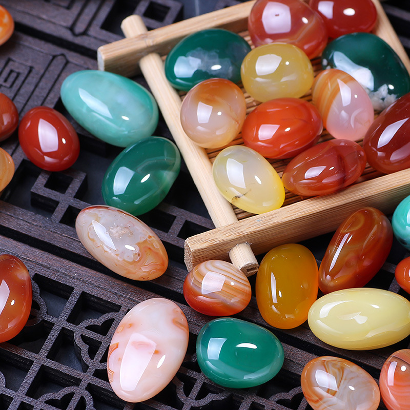 Nanjing Yuhua Stone Raw Stone Natural Pebble Fish Tank Stone Flower Pot Colored Stone Colorful Stone Small Stone Colorful Stone details Picture