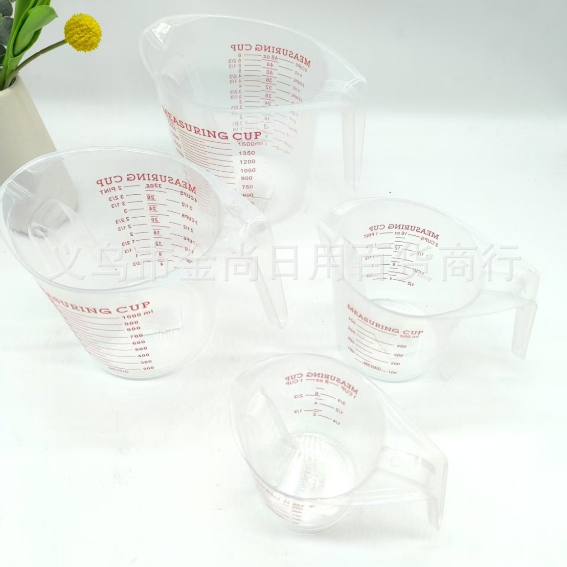 Multi-capacity optional measuring cups, kitchen baking measuring tools, measuring plastic measuring cups, high transparency with graduated cups details Picture
