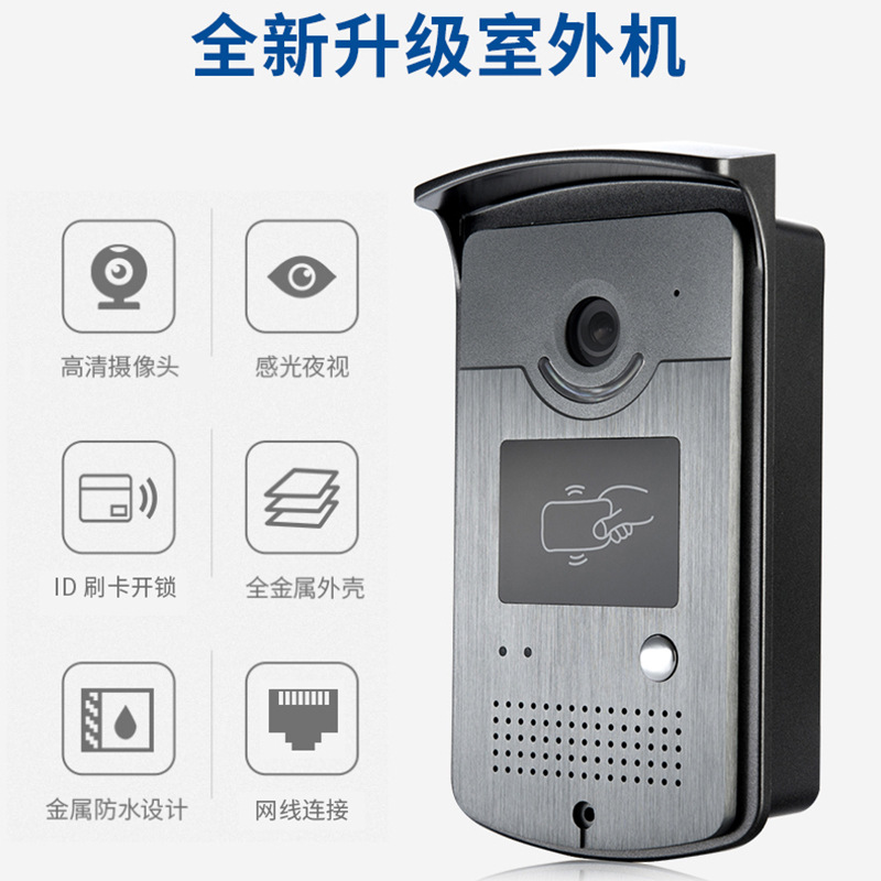 可视对讲实物图