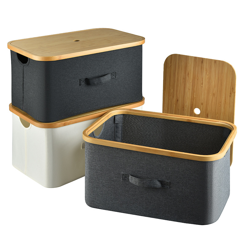 In-stock laundry baskets, foldable laundry baskets, bathroom laundry baskets, home storage boxes, balcony storage baskets Item Picture