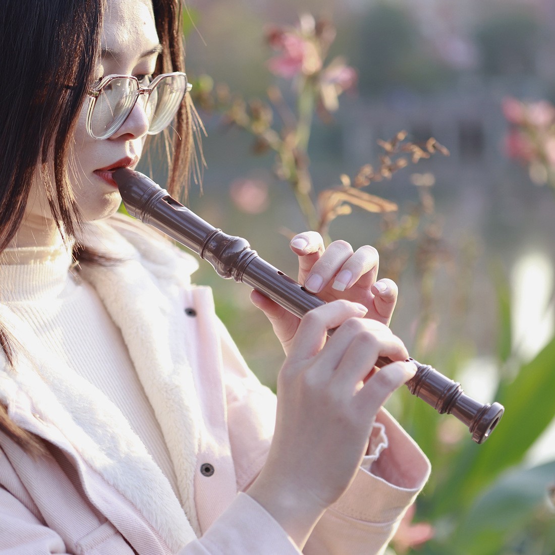Eight-Hole Recorder Abs Resin In G Tone 8-Hole Recorder Students Play The Class Instrument Eight-Hole Flute Harp Flute