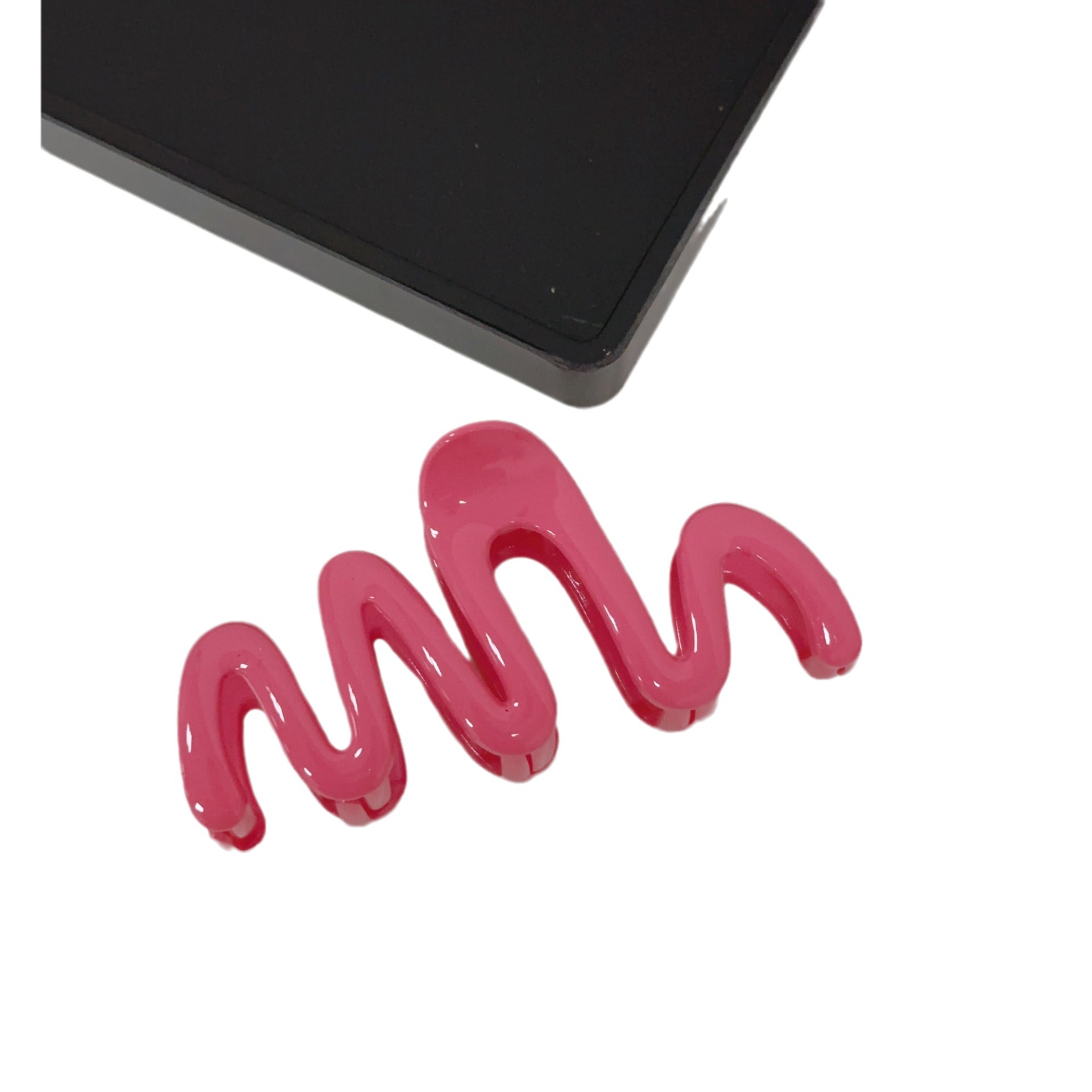 发夹/抓夹/抓夹点钻/醋酸发夹/醋酸抓夹白底实物图