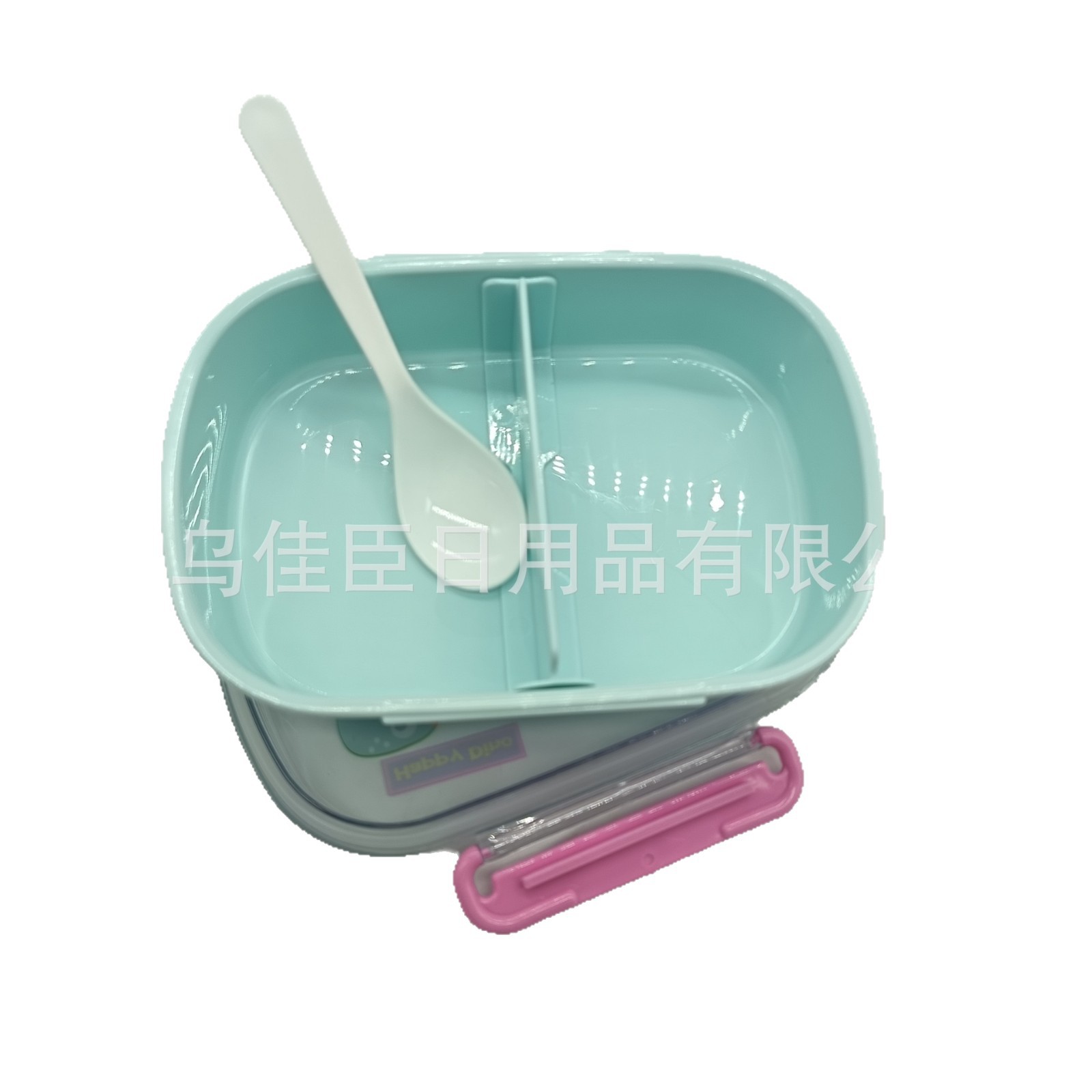 Cross-border best-selling little dinosaur dopamine-colored children's lunch box made of pp material, student lunch box for work, wild meal box Item Picture