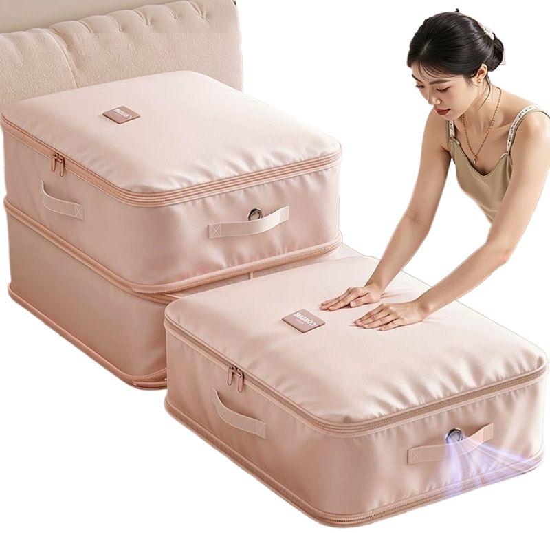 Down quilt storage bag, moisture-proof and mold-proof for clothing and garments, down quilt and cotton quilt compression bag, specially designed for organization Item Picture