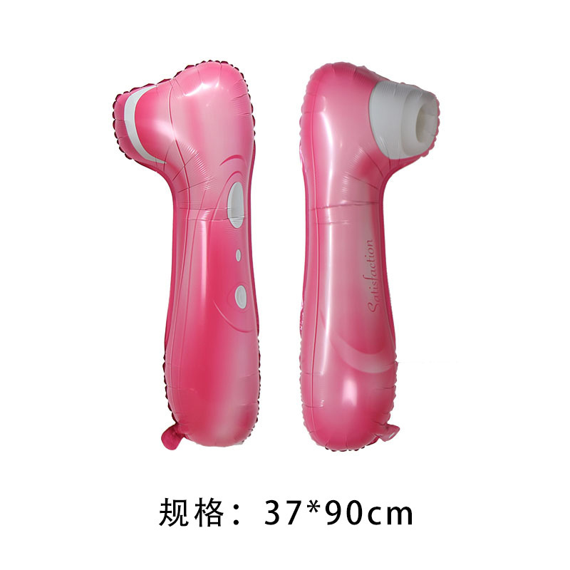 Wholesale of 18-inch aluminum foil balloons for cross-border monochrome party balloons, cartoon-shaped party pranks, Valentine's Day confessions details Picture