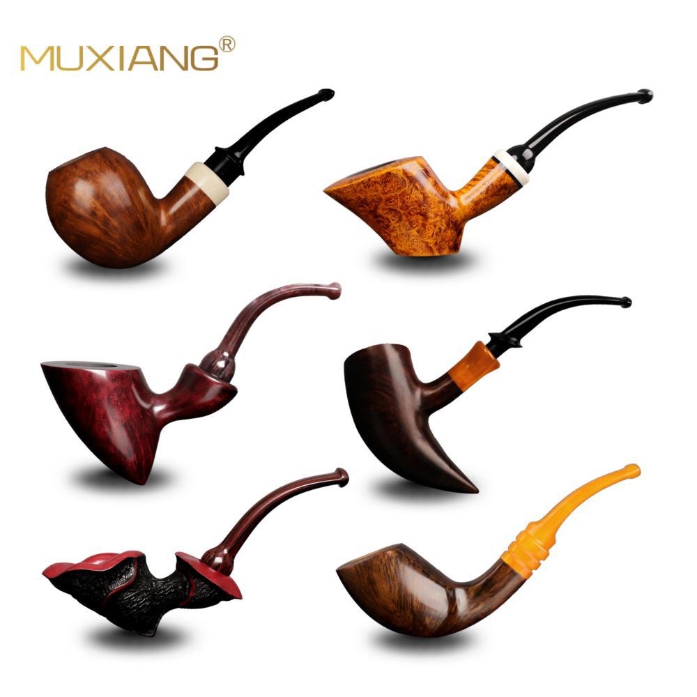 木香石楠根瘤烟斗木质烟斗自由式大号手工实木烟斗石楠木烟斗厂家