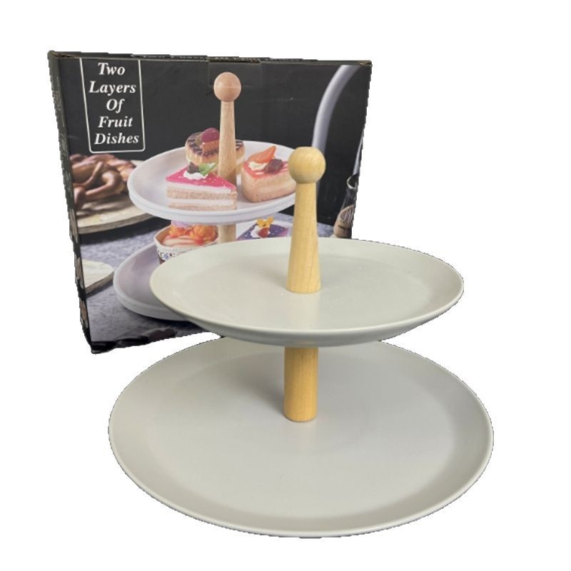 Cake tray, home fruit tasting plate with lid, glass cover, transparent tasting plate, dessert, pastry and bread display plate Item Picture