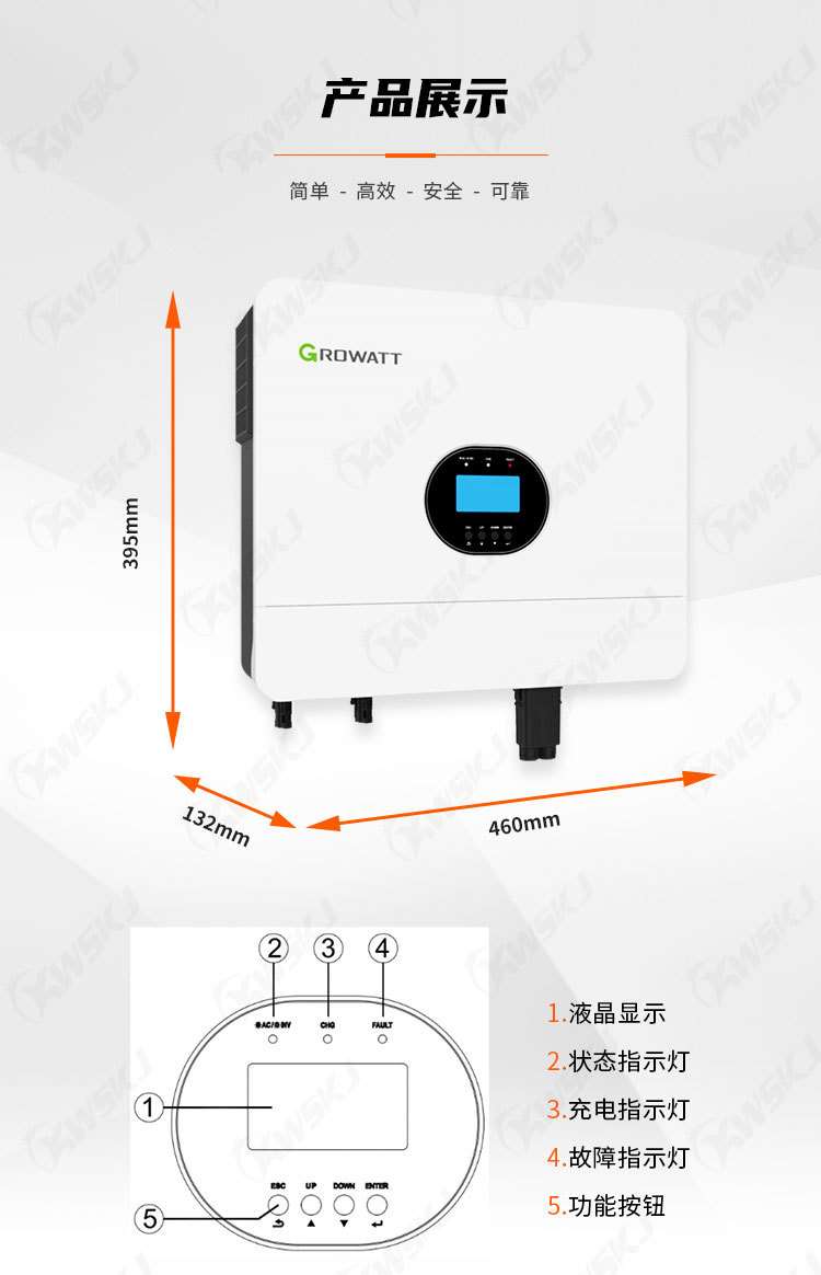 Одномоторный домашний инвертор с 600w фотовольт в гроват-герватт pic 5