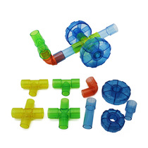 Children's educational early education toys diy plastic pieced pipes pipe building blocks kindergarten children's toys