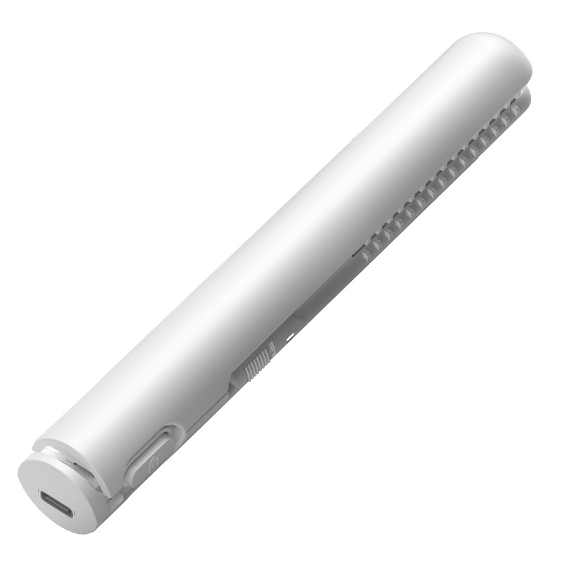 New cross-border USB plug-in mini hair straightener, portable two-in-one electric curling iron, dormitory board Item Picture