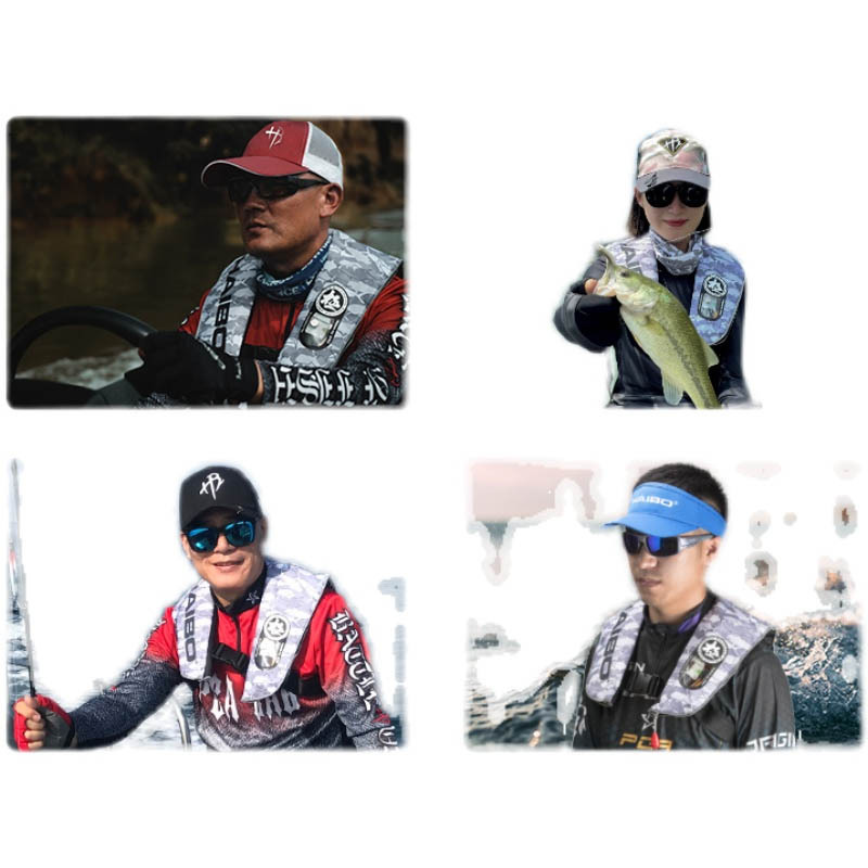 海伯飞鸟肩带式自动手动充气成人男女专 业钓鱼 气胀式船用救生衣详情图3