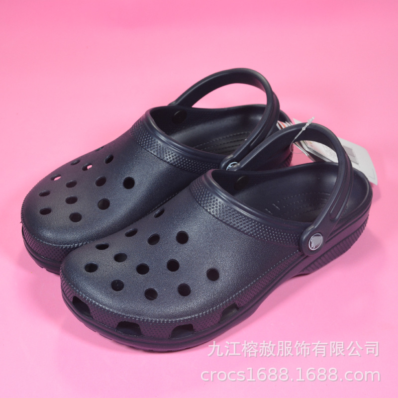 Croos Star Yang Mi Got Rich Overnight Crocs Male And Female Couples Parent-Child Slippers At Home Leisure 10001 details Picture