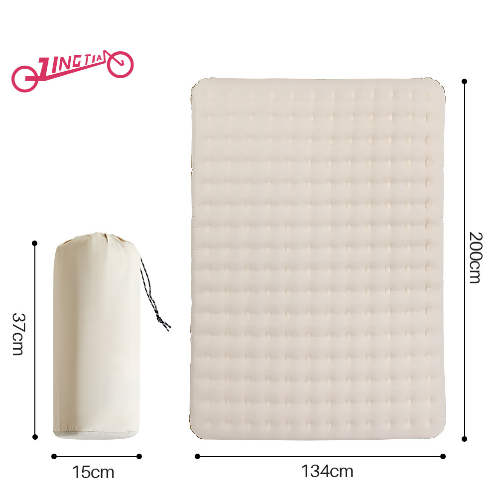 网红气垫床充/户外防潮垫/充气垫/睡垫/公园垫子细节图