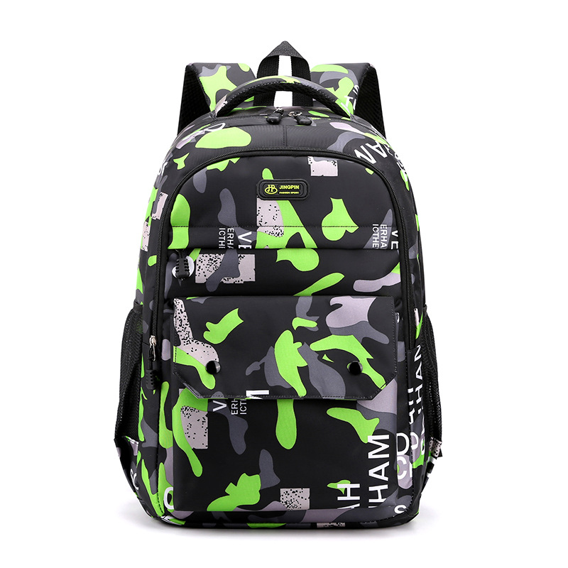 Wholesale large-capacity backpacks for foreign trade, new outdoor travel business and leisure backpacks, Niujin camouflage student schoolbags Item Picture