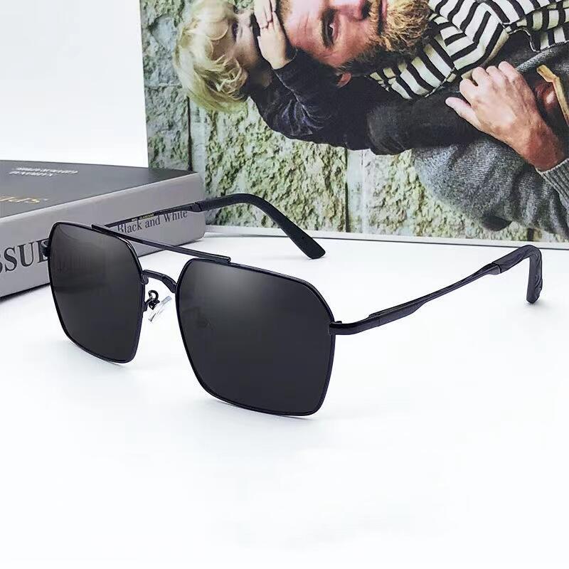 日夜两用变色偏光墨镜男2025新款太阳镜司机夜间开车专用墨镜