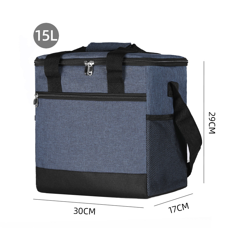 Amazon's best-selling refrigerated ice pack, outdoor portable insulated bag, thickened waterproof ice cubes, large capacity 15L hand-held Application Scenario