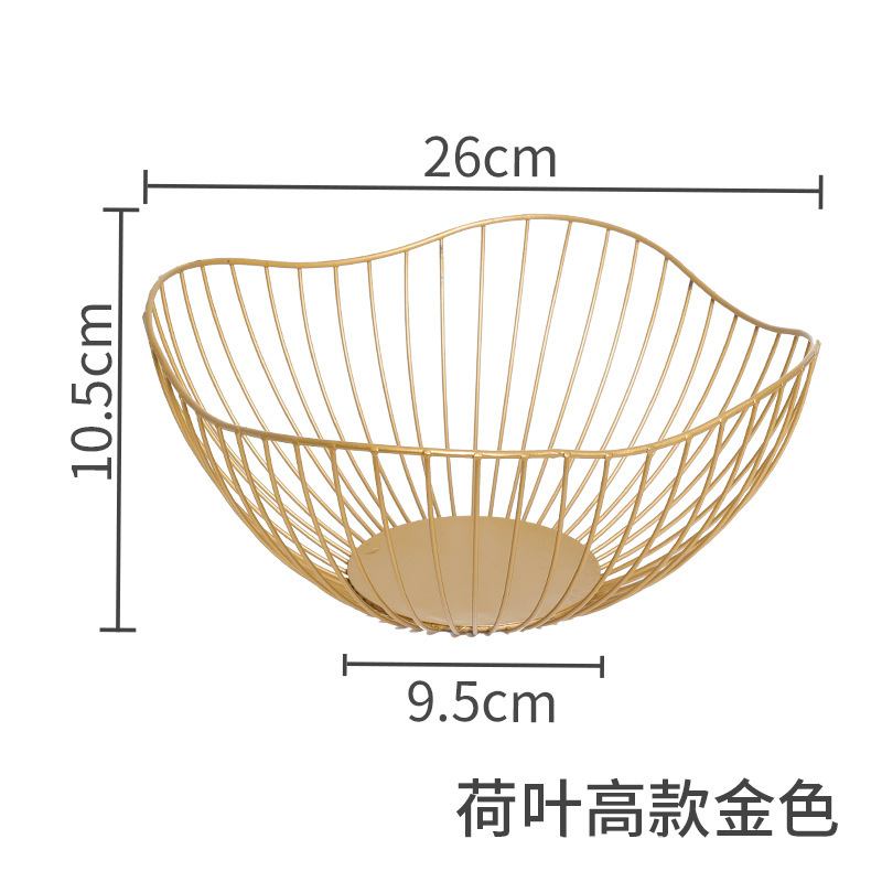 Creative ironwork fruit platter Specification image