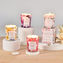 New aromatherapy candle soybean wax bedroom advanced light luxury Aromatherapy wax room smokeless aromatherapy candle spot wholesale