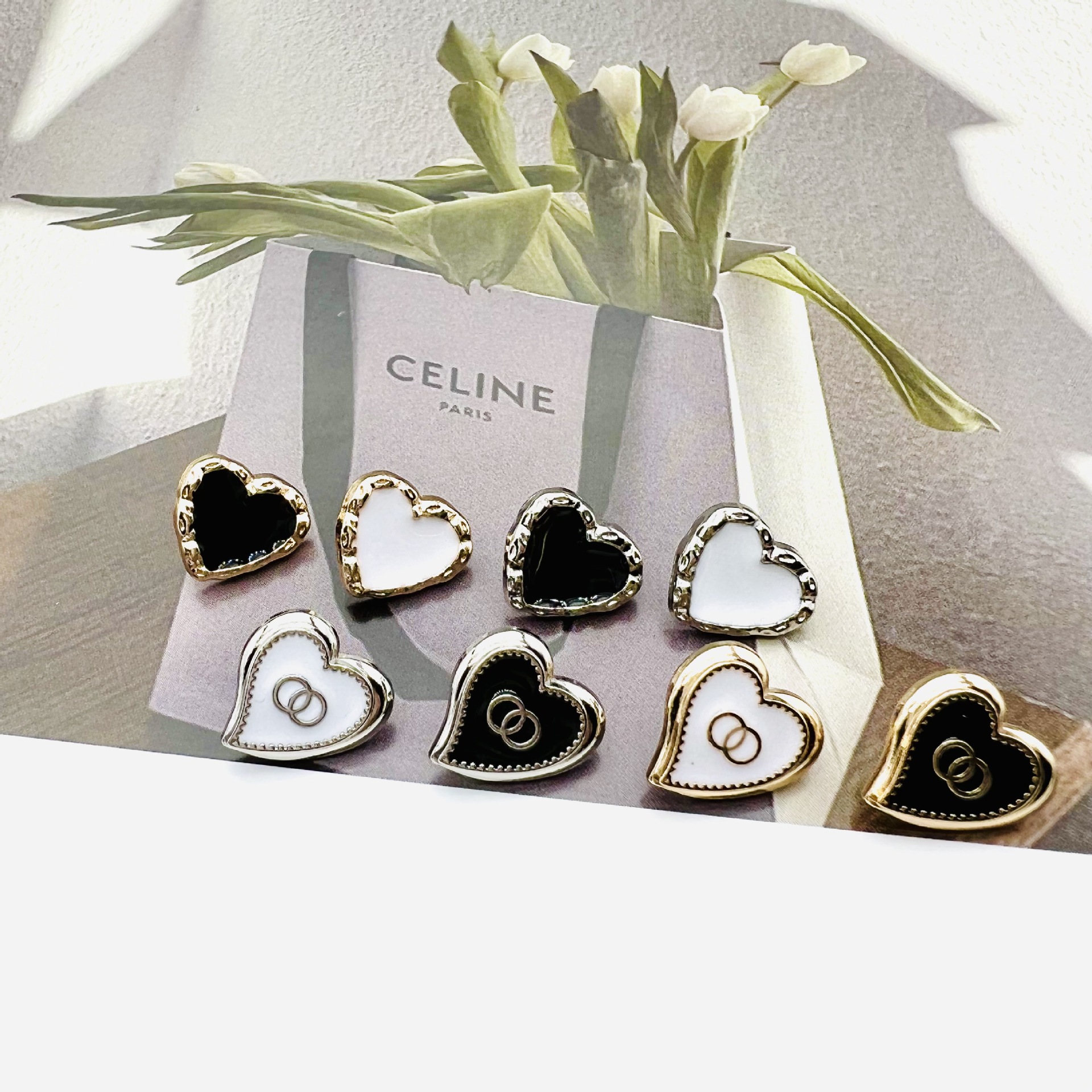 时尚爱心点油金属钮扣简约风衬衫雪纺针织衫小扣子心形女装饰纽扣