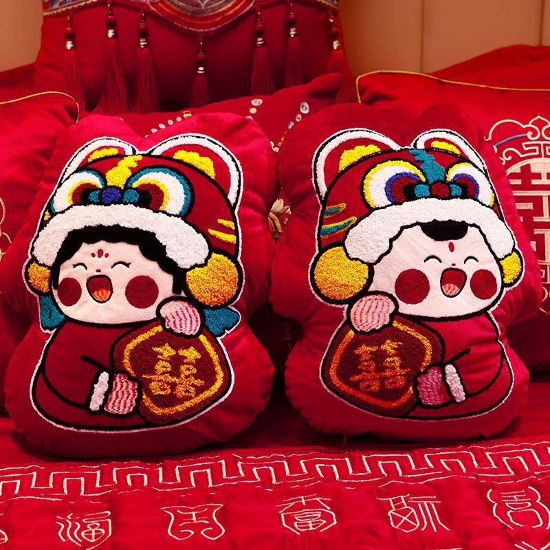 婚房压床布置实物图