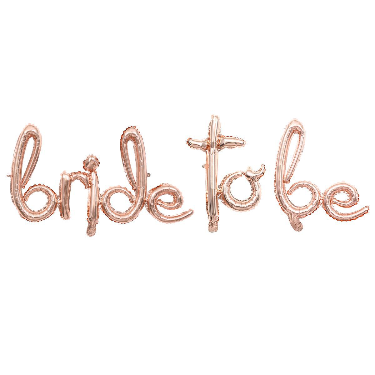 连体bride to be balloon 连体字母气球婚庆装饰布置成为新娘气球