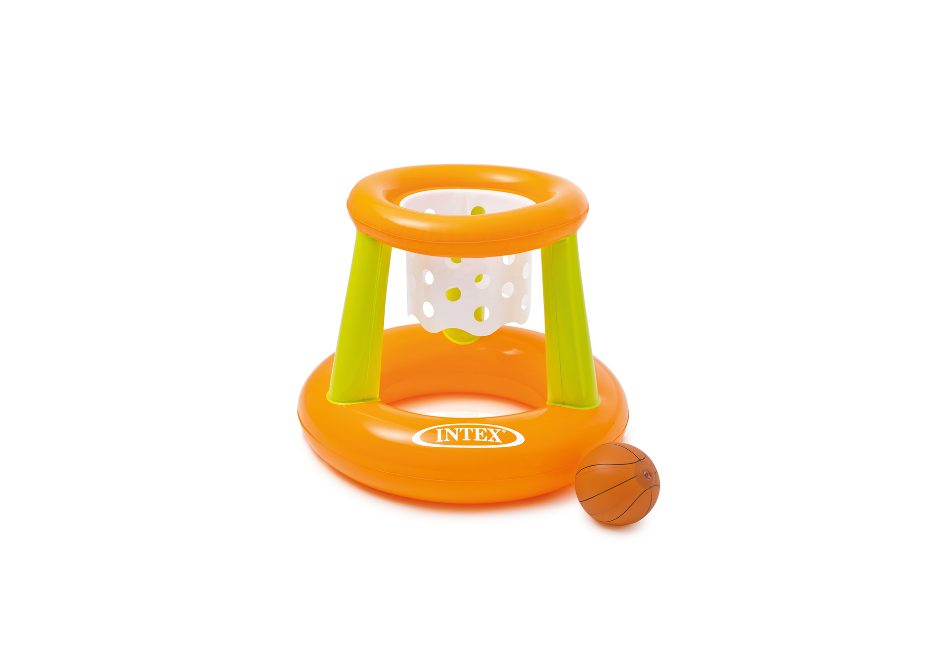 INTEX 58504 Children's Floating Game Inflatable Water Basketball Set Inflatable Water Play Toys for Water sports Item Picture