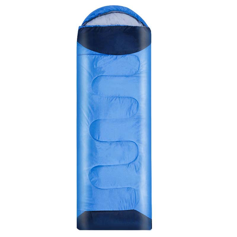 Factory direct sales: Arctic Wolf envelope with hat Adult sleeping bag, suitable for couple outdoor camping, suitable for all four seasons Item Picture