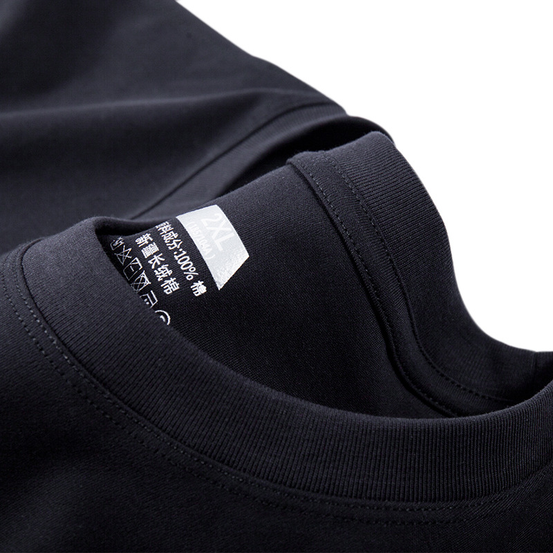 CVC cotton T-shirt, third-generation water cloud cotton three-proof T-shirt, short-sleeved for men and women, summer round-neck half-sleeve white T-shirt base layer Item Picture