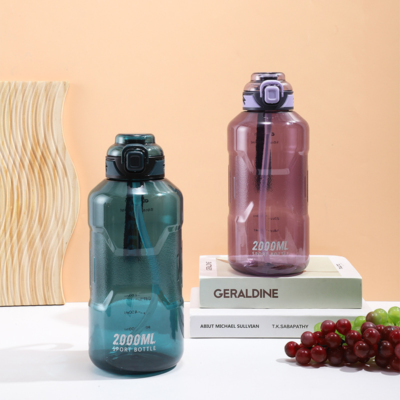 1000ml graduated drinking cup with straw, coffee cup, milk tea cup wholesale, large capacity for both men and women in the office Application Scenario