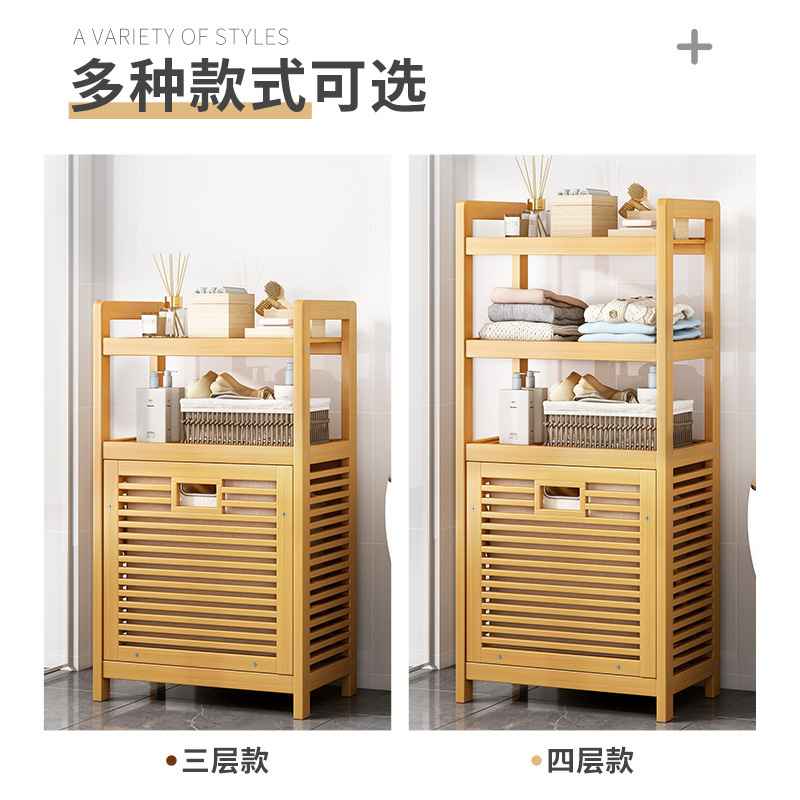 置物架/旋转书架/收纳厨房神器/小推车置物架中古风/床上桌学生产品图