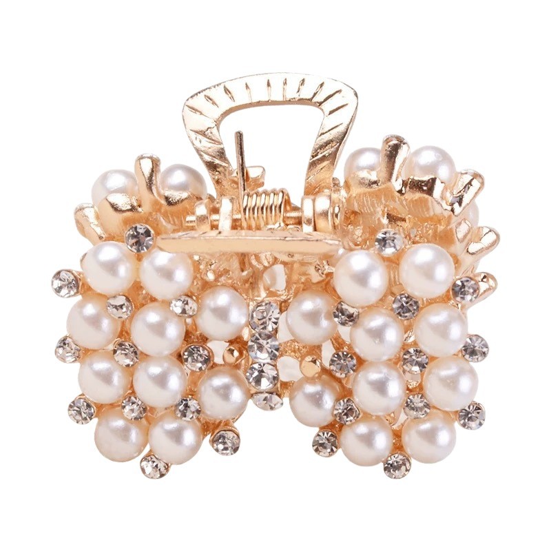 Korean-style high-end mini exquisite small grab clip factory wholesale butterfly small hair grab bow tie ·ins style hair clip Item Picture