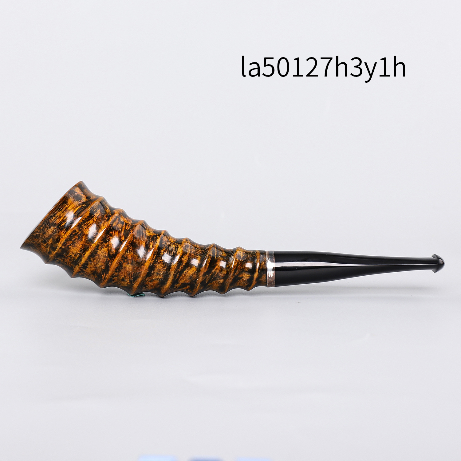 木香实木烟斗手工雕刻烟斗配硫化橡胶嘴自由式石楠木烟斗