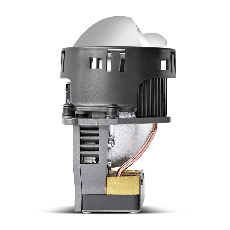 3 Inch Double Lens High Power Laser Headlight 70W Single Direct Light Ultra Bright Near And Far Integrated Car Motorcycle General details Picture