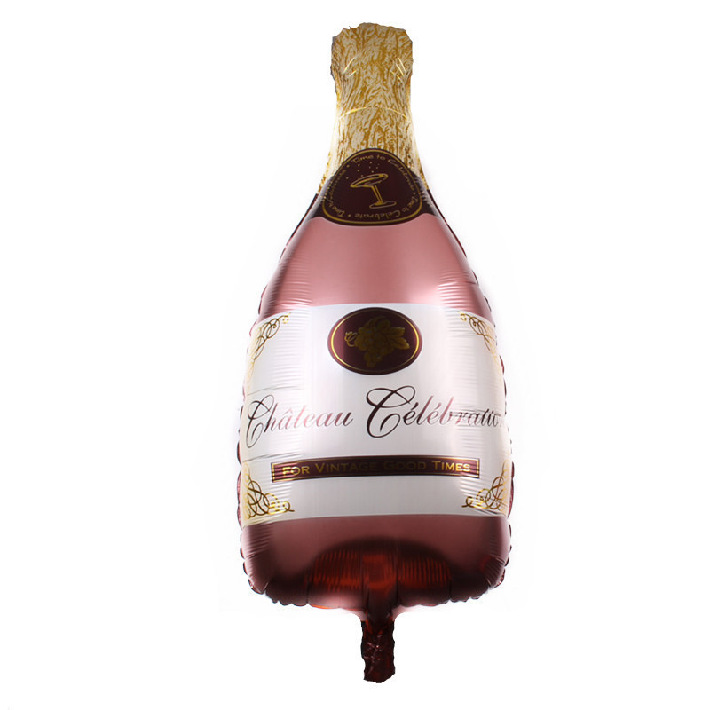 Mini Champagne Bottle Glass Wedding Birthday Party Bar Party Decoration Specification drawing