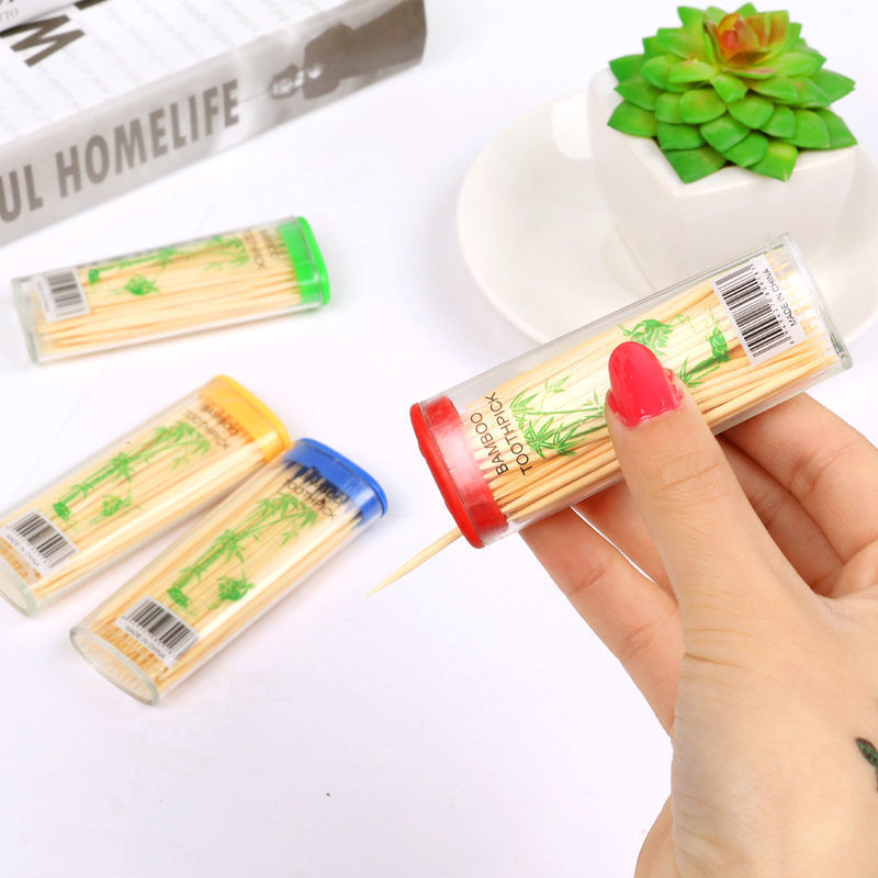 Toothpick Creative Lighter Fine Toothpick Double Head Disposable Bamboo Toothpick Pick Hotel Home Portable Portable Application Scenario