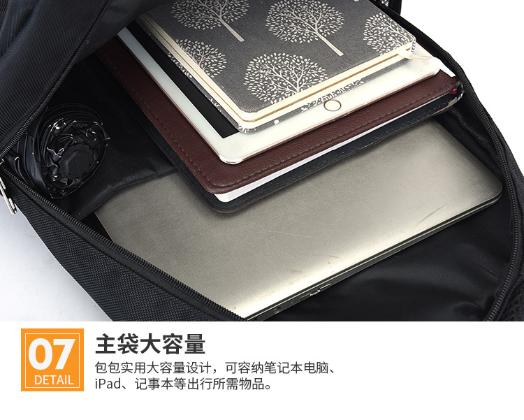 跨境批发包包简约百搭大容量学生双肩包时尚旅行通勤笔记本电脑包详情32