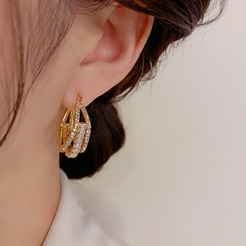 饰品/耳饰/耳钉/珍珠耳环/滴油细节图